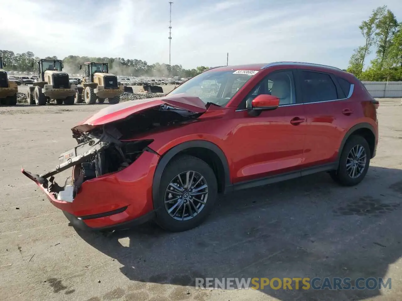 1 Photograph of a damaged car JM3KFACM7L0850960 MAZDA CX-5 2020