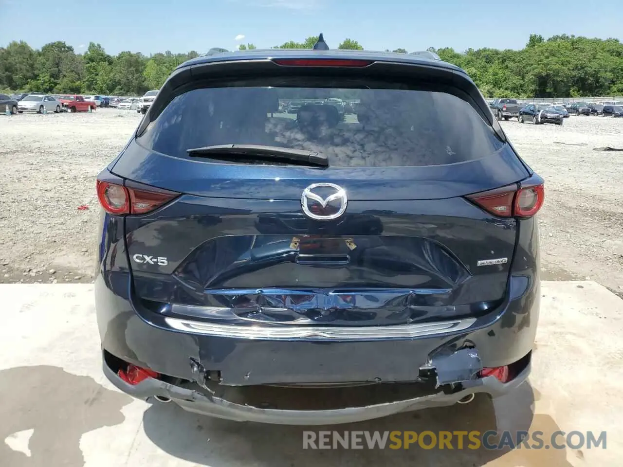 6 Photograph of a damaged car JM3KFACM7L1831643 MAZDA CX-5 2020