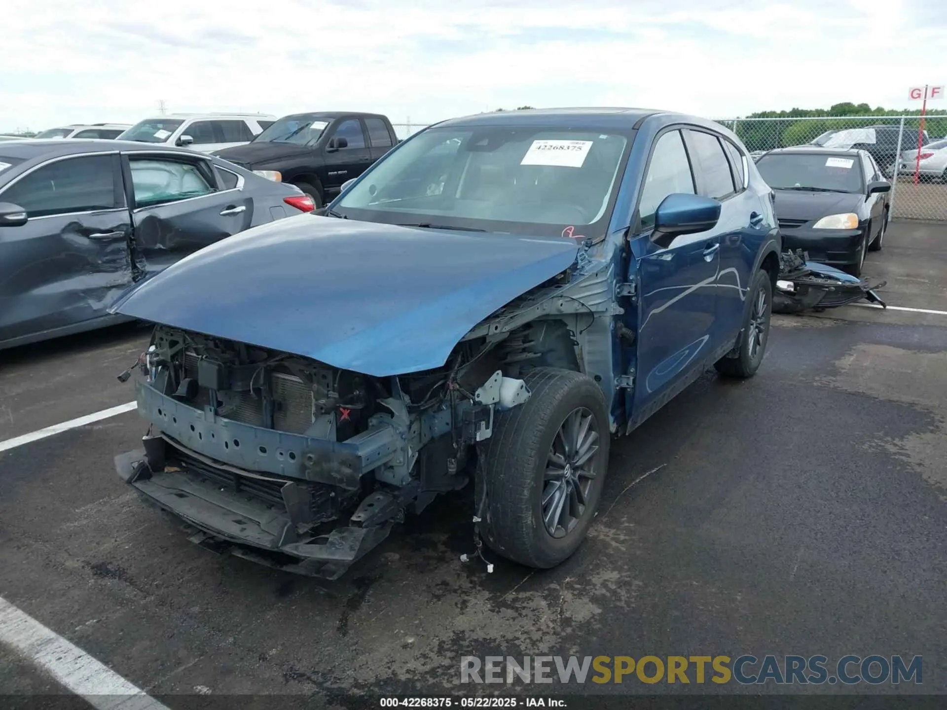 2 Photograph of a damaged car JM3KFACM8L0793166 MAZDA CX-5 2020