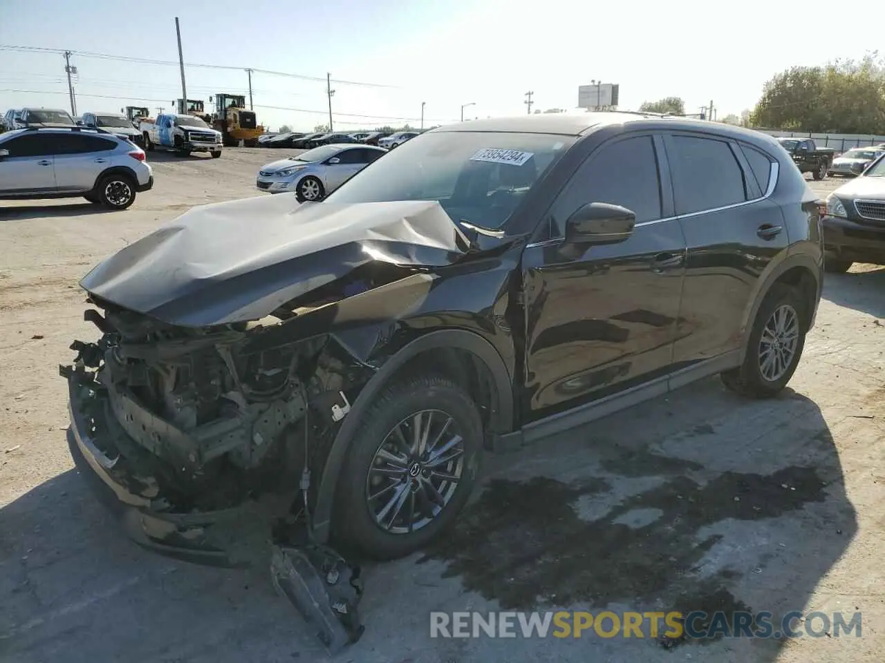 1 Photograph of a damaged car JM3KFACM9L0734627 MAZDA CX-5 2020