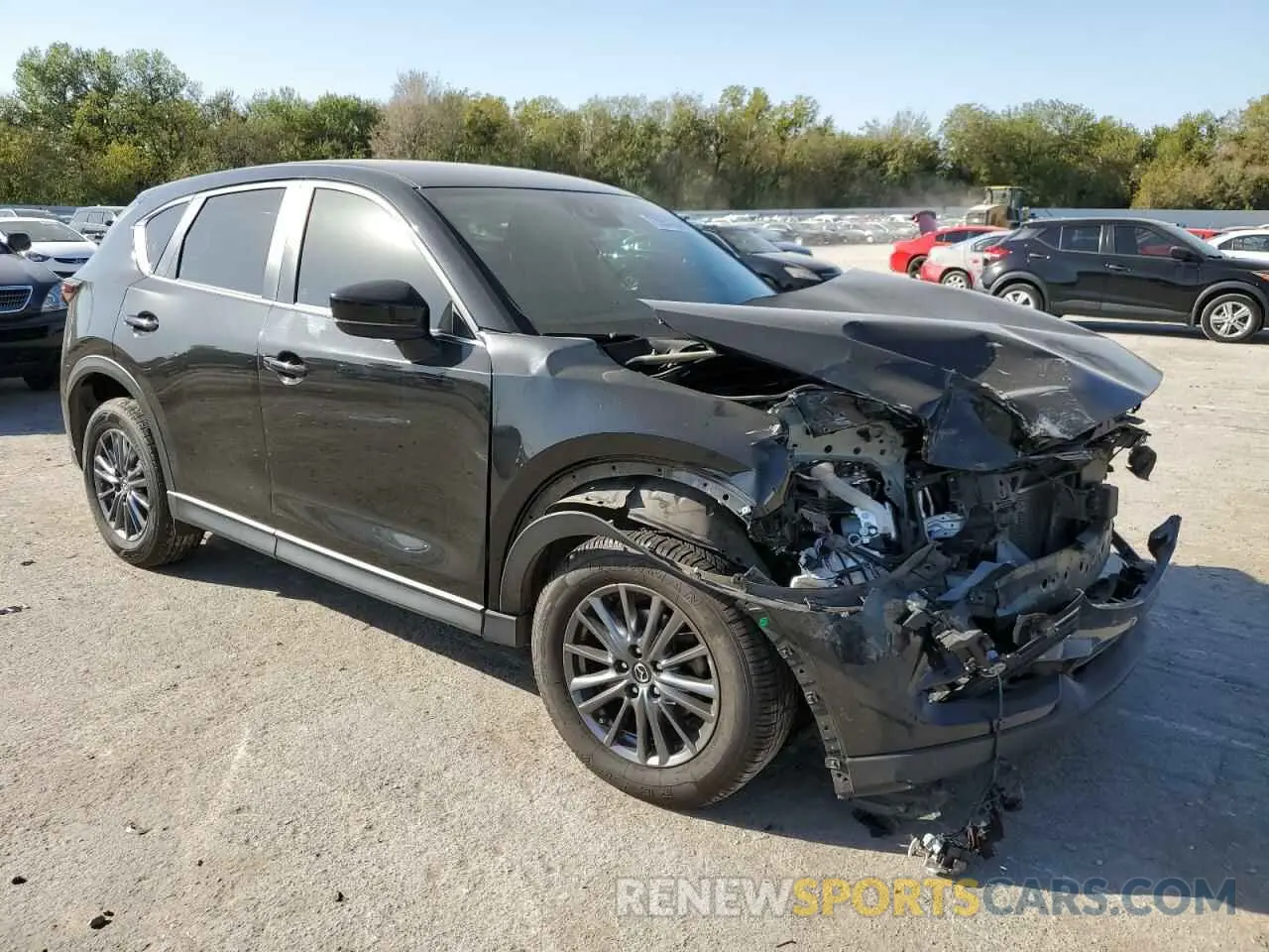 4 Photograph of a damaged car JM3KFACM9L0734627 MAZDA CX-5 2020