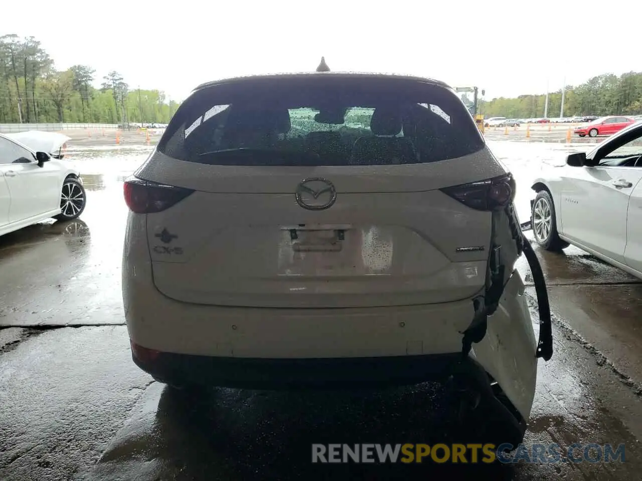 6 Photograph of a damaged car JM3KFACM9L0756885 MAZDA CX-5 2020