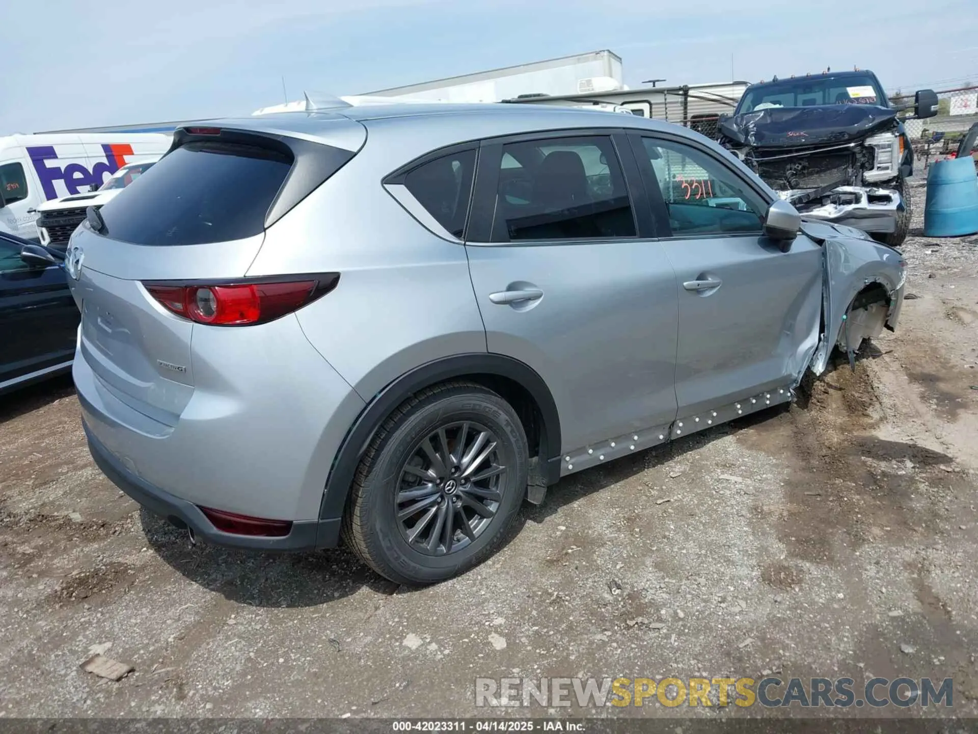 4 Photograph of a damaged car JM3KFACM9L0785464 MAZDA CX-5 2020