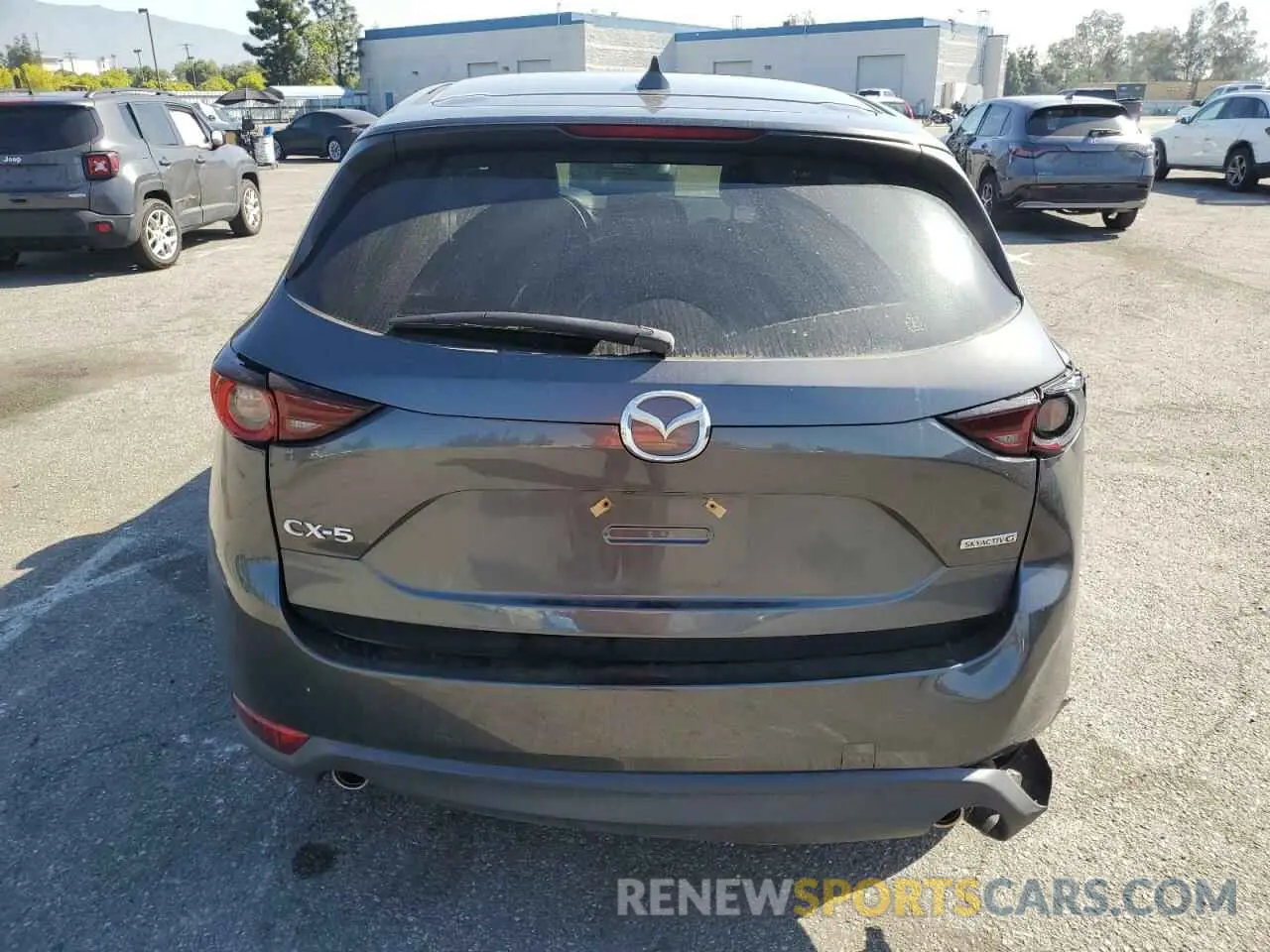 6 Photograph of a damaged car JM3KFACM9L0815692 MAZDA CX-5 2020