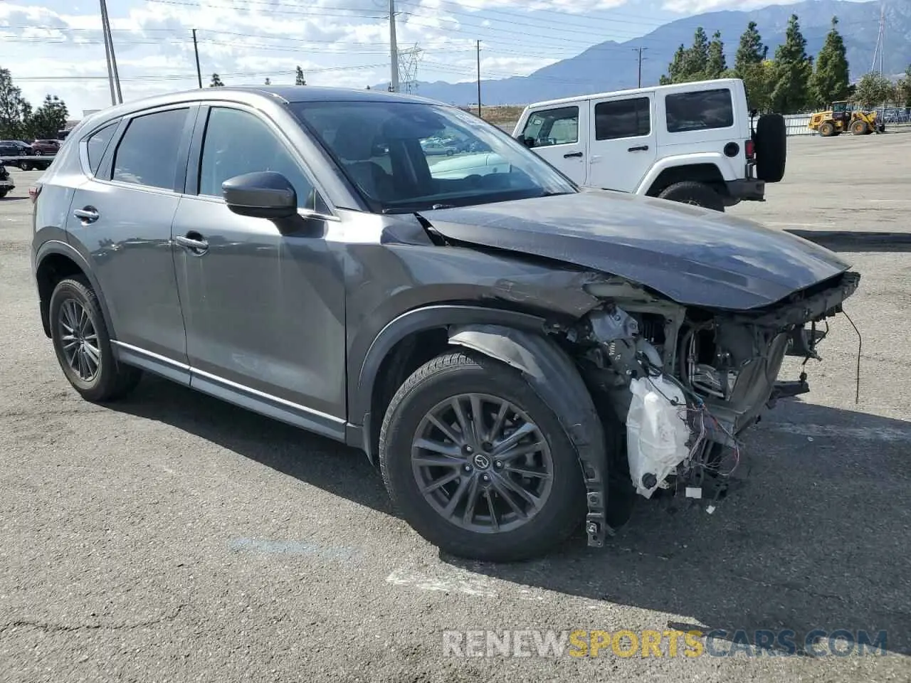 4 Photograph of a damaged car JM3KFACMXL0720056 MAZDA CX-5 2020