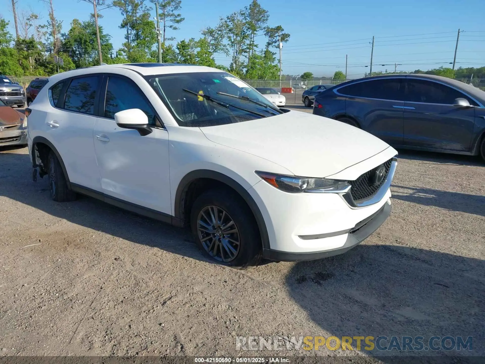1 Photograph of a damaged car JM3KFACMXL0731610 MAZDA CX-5 2020