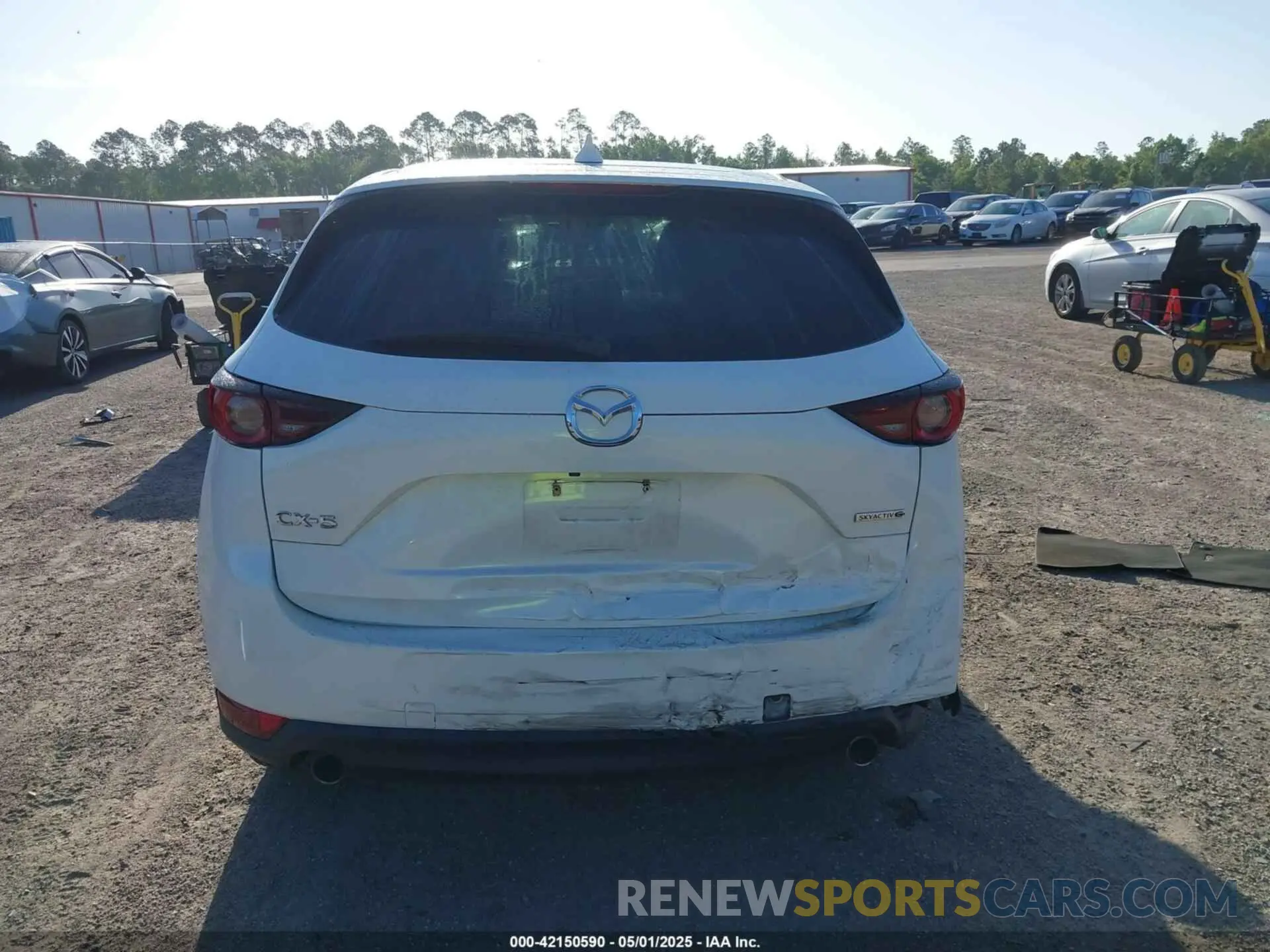 15 Photograph of a damaged car JM3KFACMXL0731610 MAZDA CX-5 2020