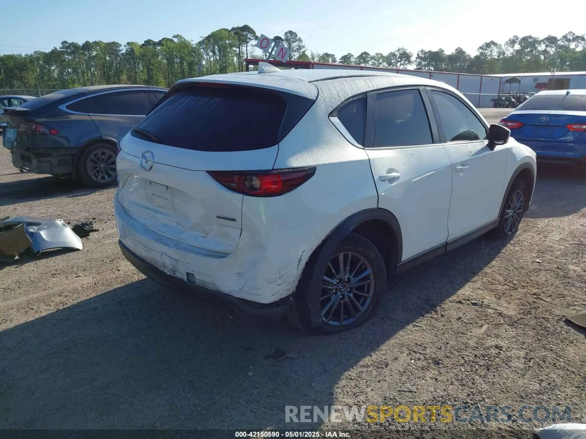 4 Photograph of a damaged car JM3KFACMXL0731610 MAZDA CX-5 2020