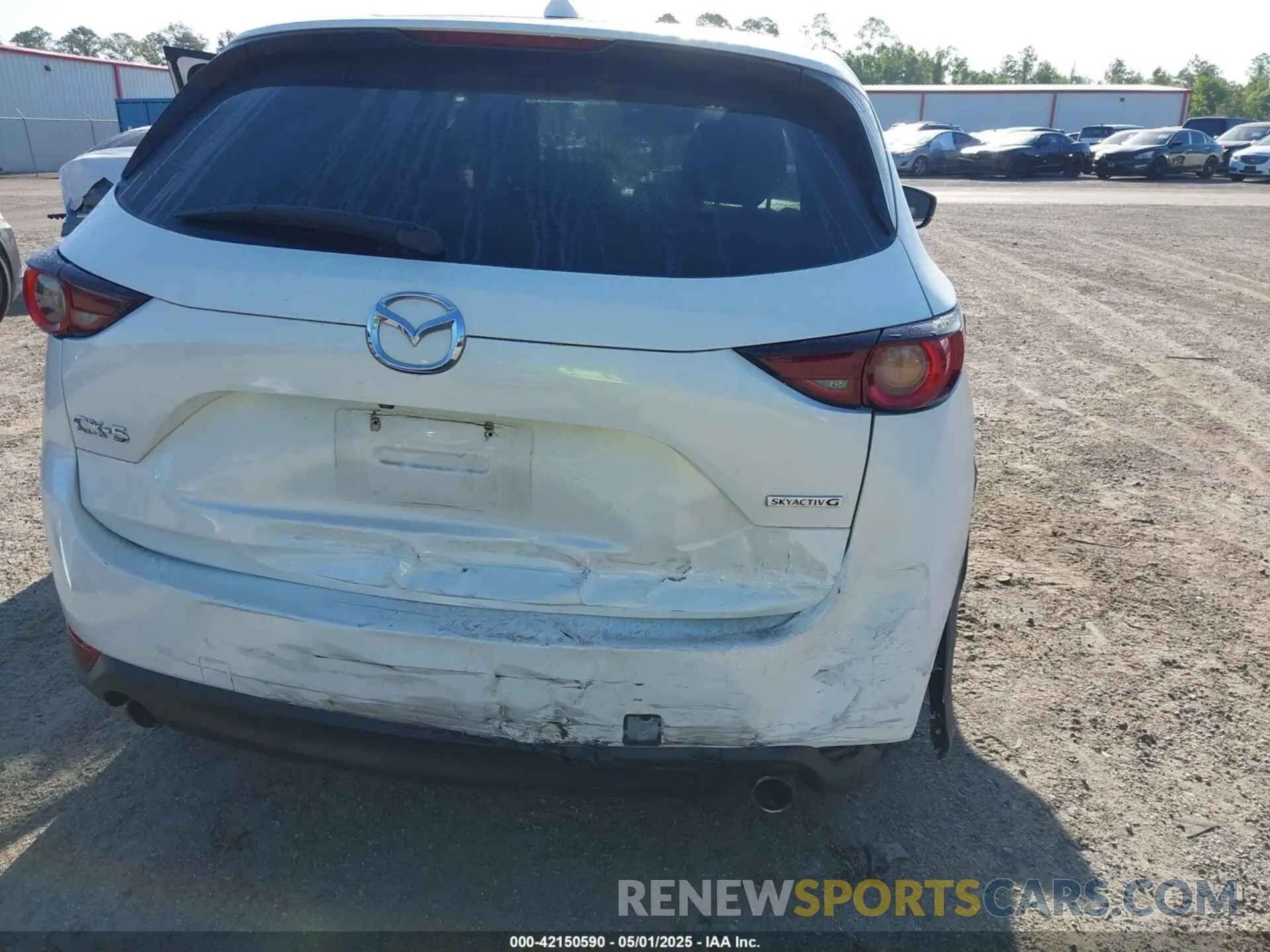 6 Photograph of a damaged car JM3KFACMXL0731610 MAZDA CX-5 2020