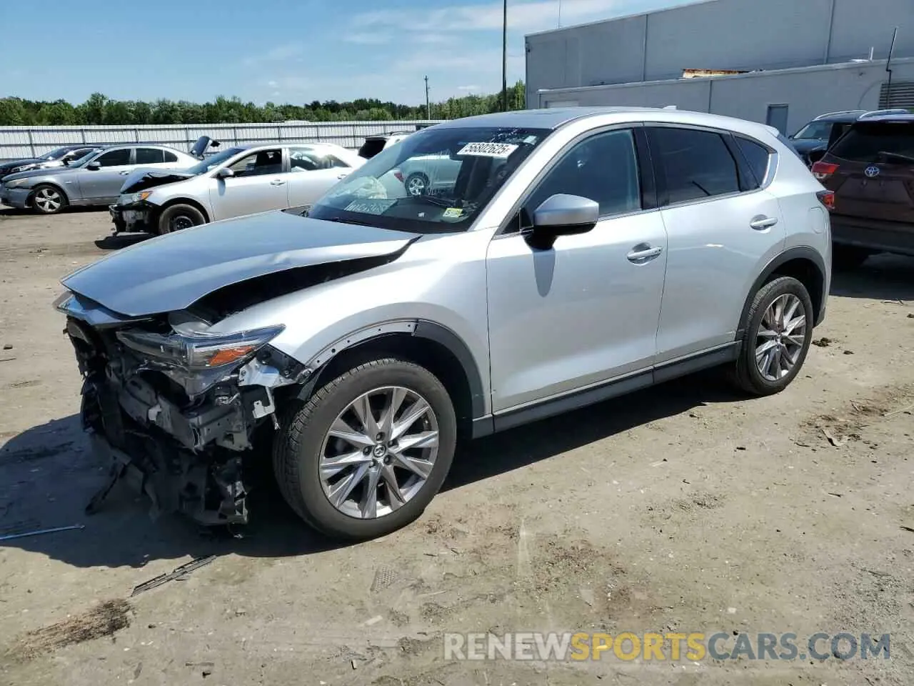 1 Photograph of a damaged car JM3KFADM0L0727967 MAZDA CX-5 2020