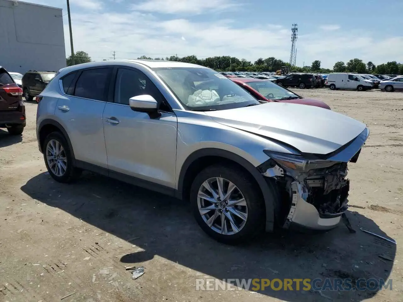 4 Photograph of a damaged car JM3KFADM0L0727967 MAZDA CX-5 2020