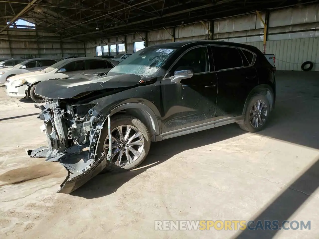 1 Photograph of a damaged car JM3KFADM0L0736023 MAZDA CX-5 2020