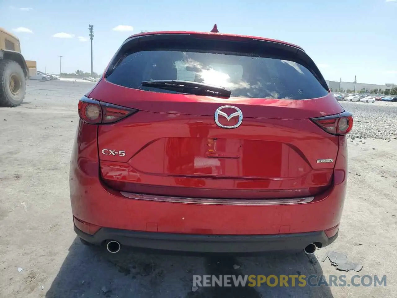6 Photograph of a damaged car JM3KFADM1L0843422 MAZDA CX-5 2020