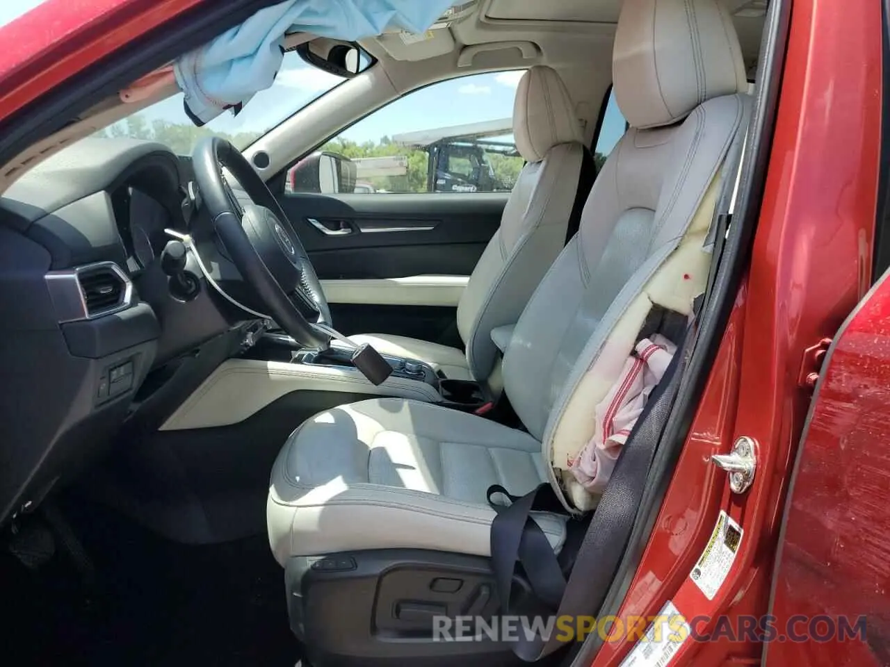 7 Photograph of a damaged car JM3KFADM1L0843422 MAZDA CX-5 2020