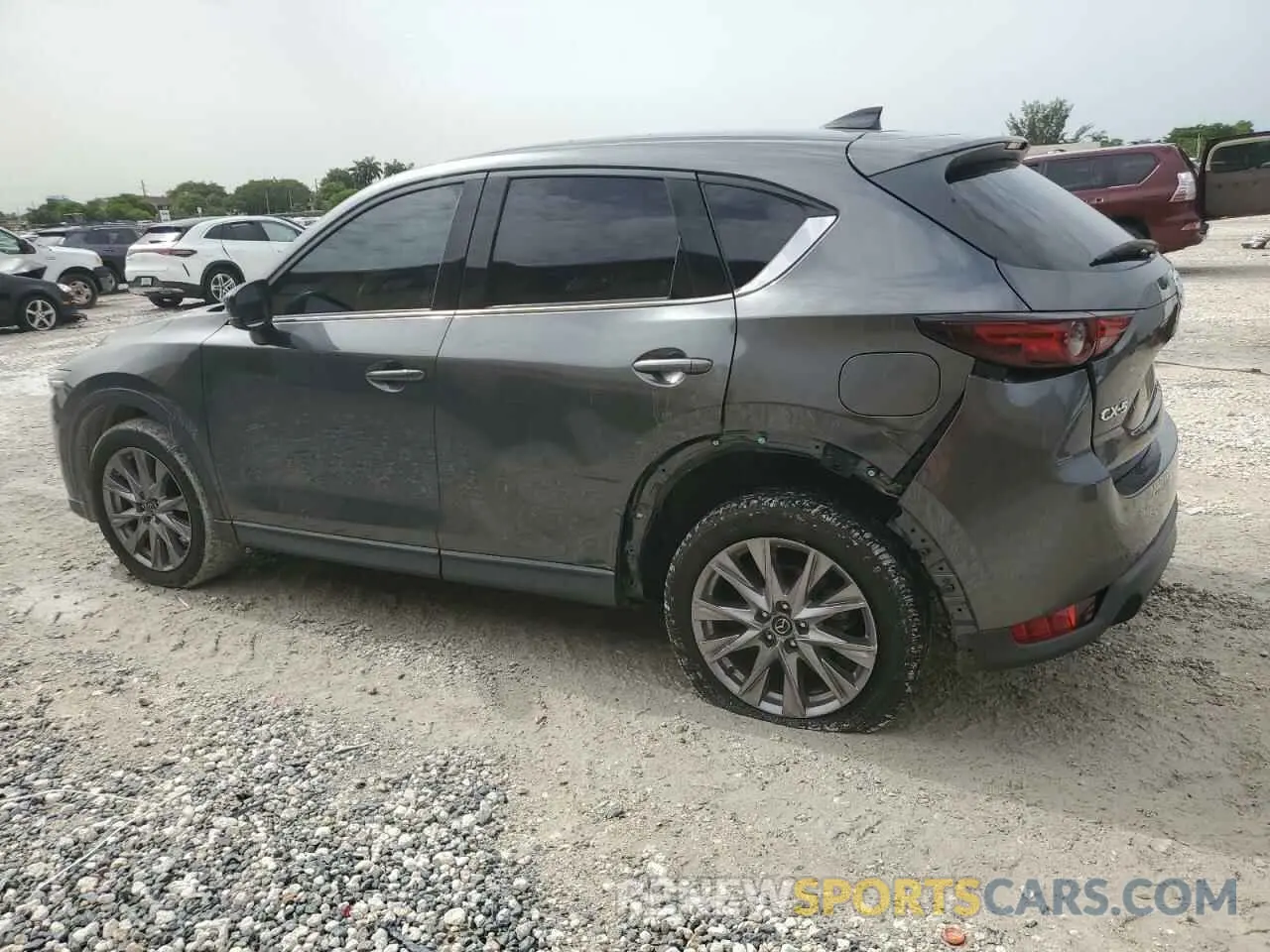 2 Photograph of a damaged car JM3KFADM1L0851388 MAZDA CX-5 2020