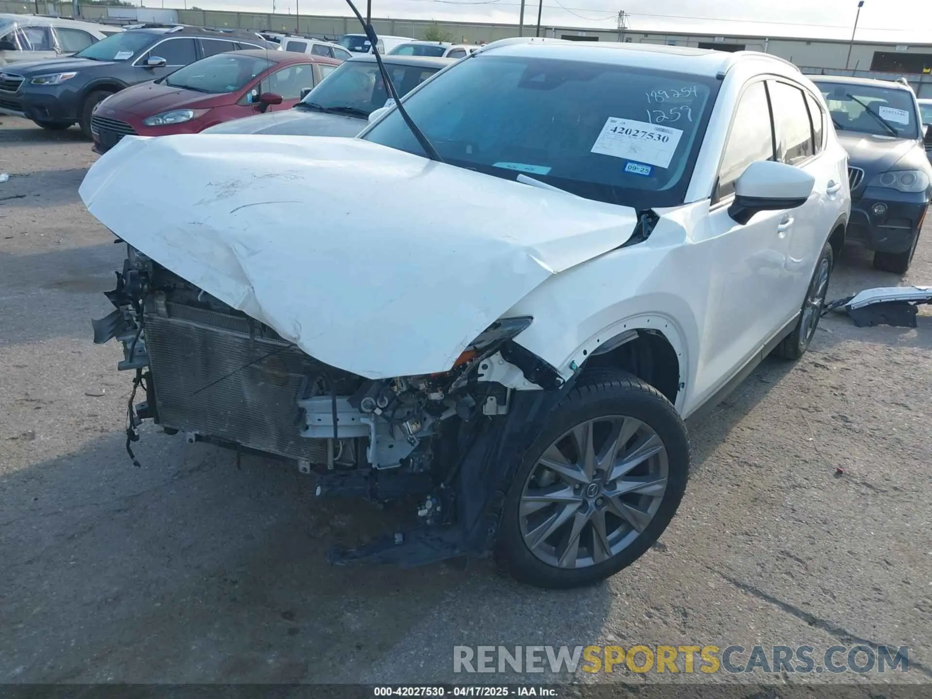 2 Photograph of a damaged car JM3KFADM4L0760695 MAZDA CX-5 2020