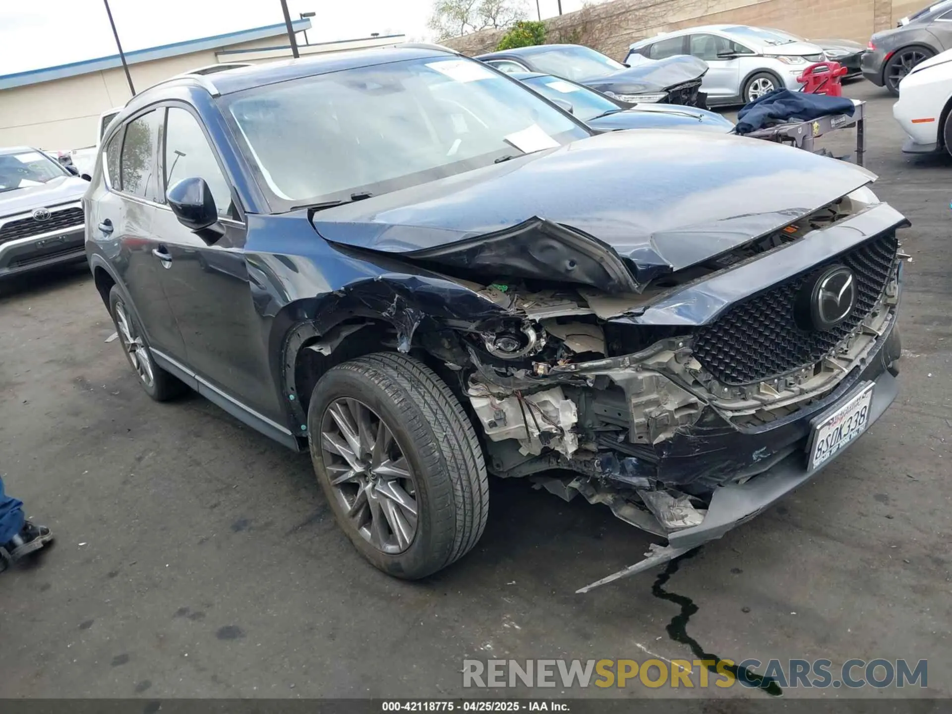 1 Photograph of a damaged car JM3KFADM4L1816161 MAZDA CX-5 2020