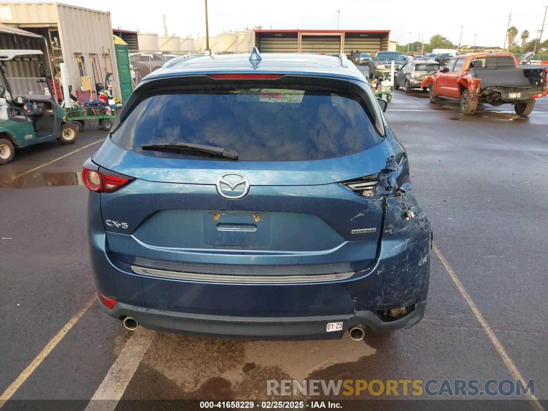 17 Photograph of a damaged car JM3KFADM4L1850357 MAZDA CX-5 2020