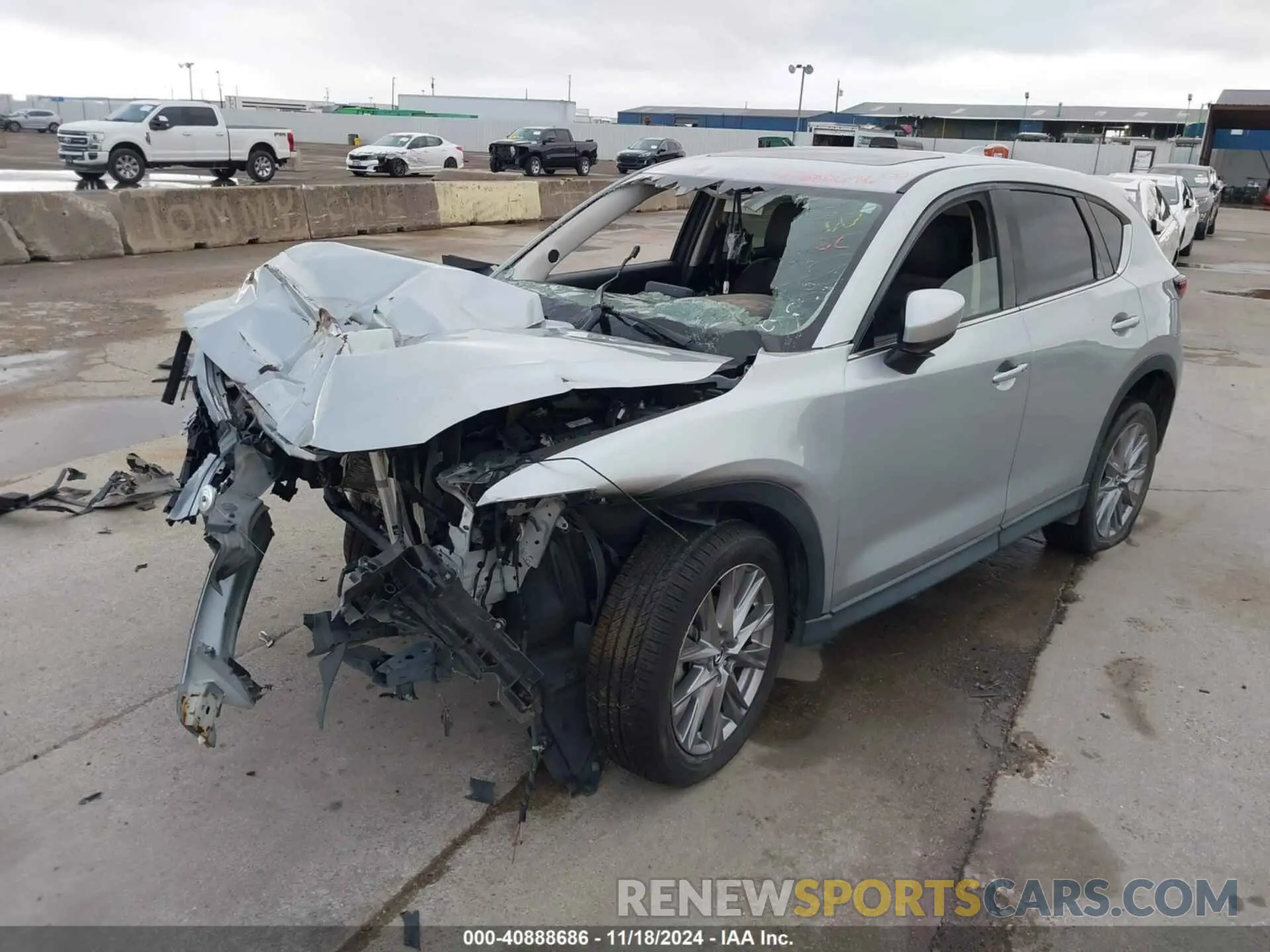 2 Photograph of a damaged car JM3KFADM5L0745915 MAZDA CX-5 2020