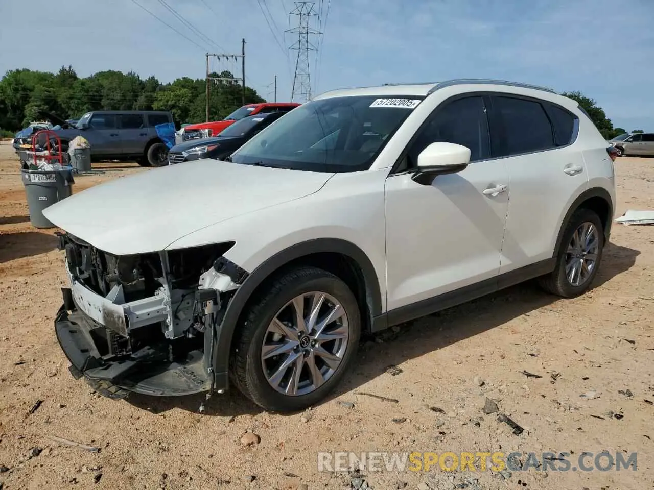 1 Photograph of a damaged car JM3KFADM5L0857906 MAZDA CX-5 2020