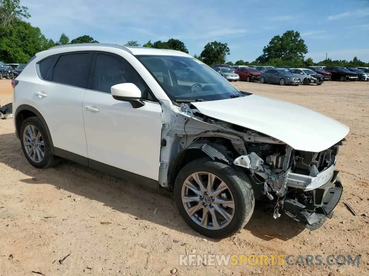 4 Photograph of a damaged car JM3KFADM5L0857906 MAZDA CX-5 2020