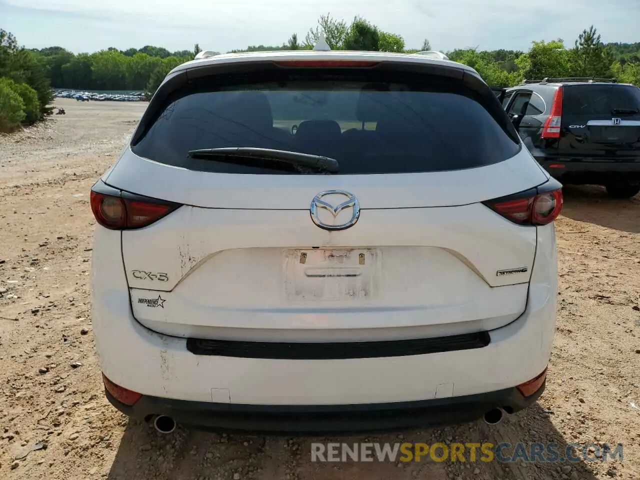 6 Photograph of a damaged car JM3KFADM5L0857906 MAZDA CX-5 2020