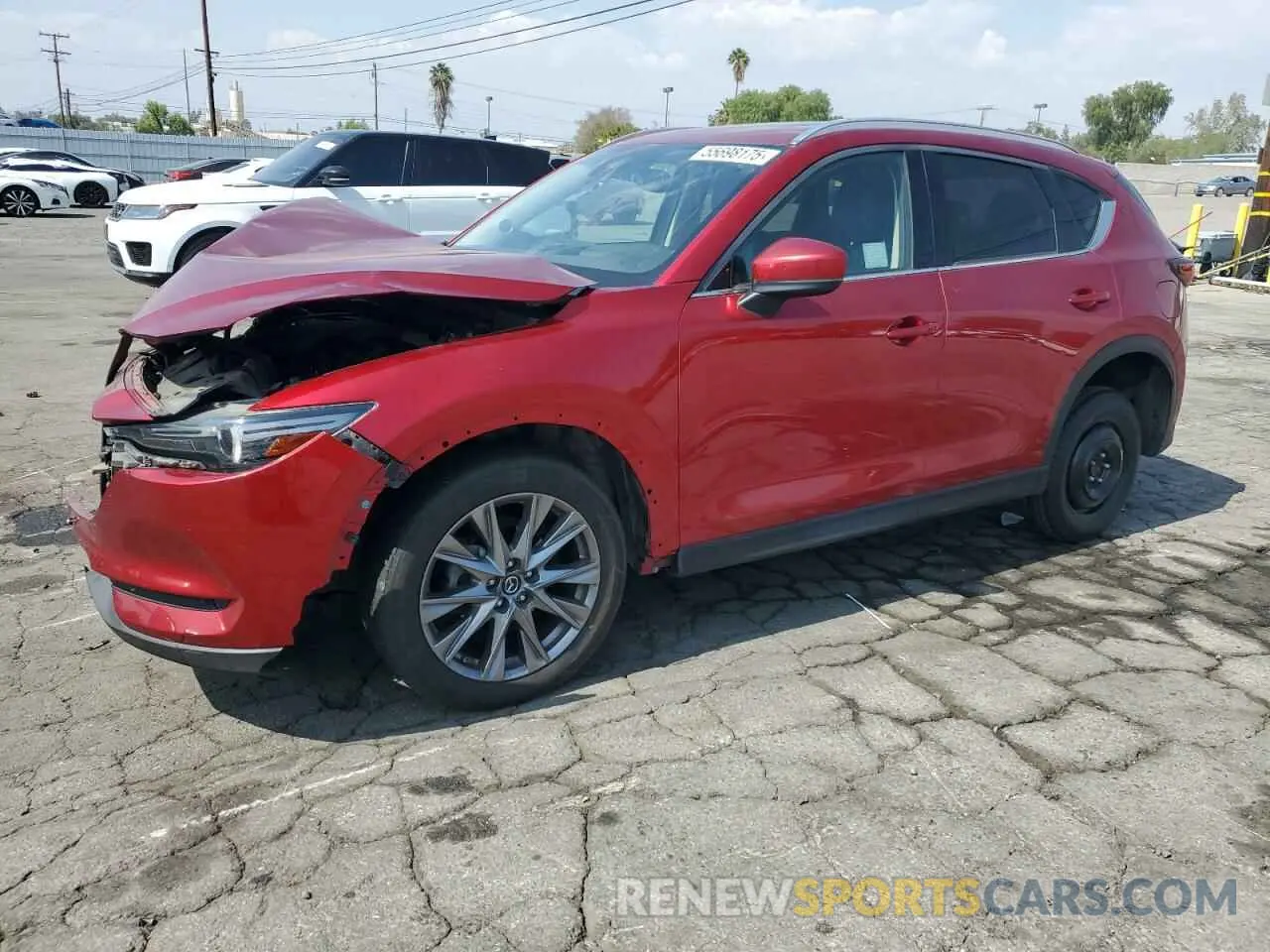 1 Photograph of a damaged car JM3KFADM6L0830925 MAZDA CX-5 2020