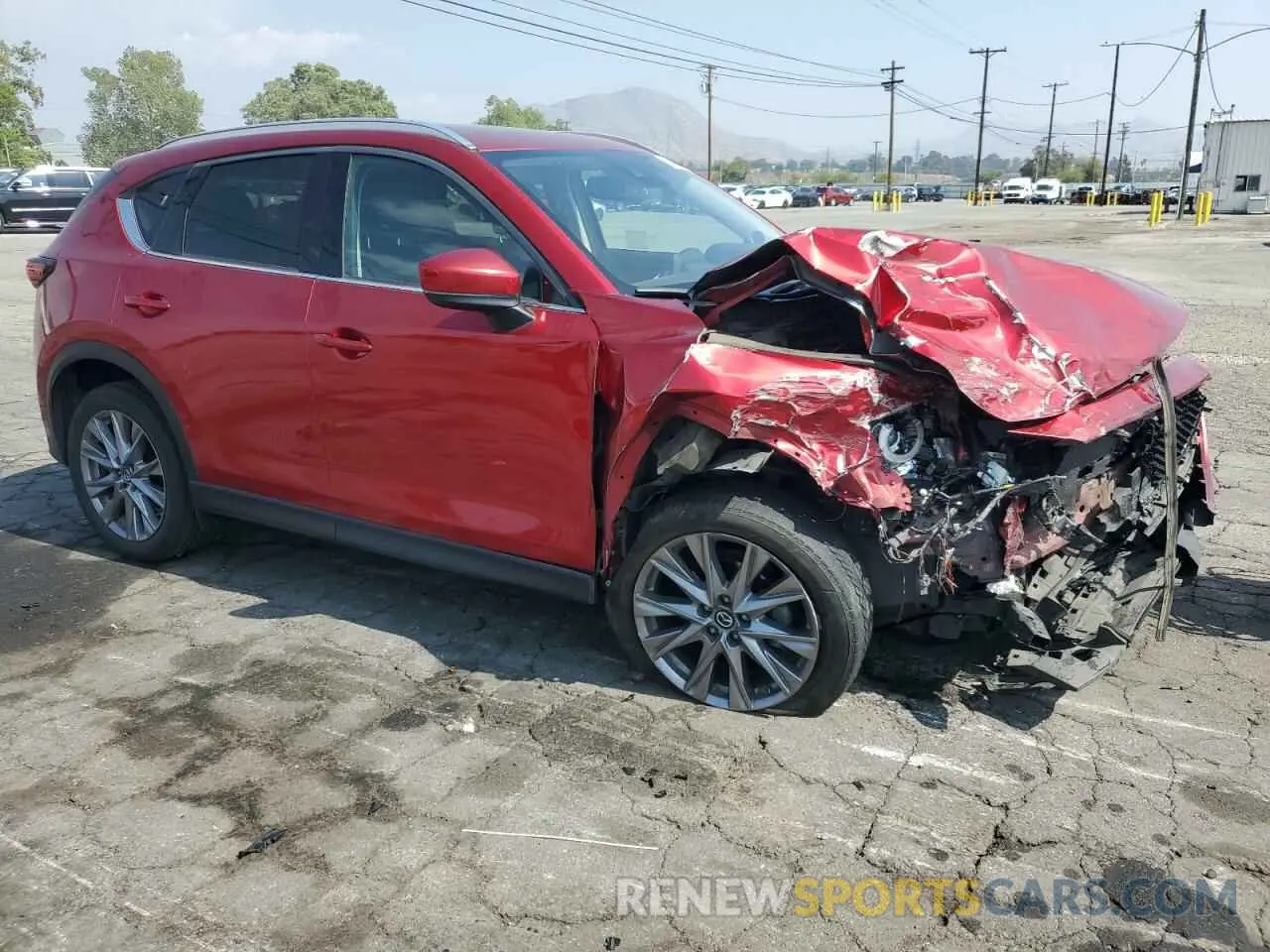 4 Photograph of a damaged car JM3KFADM6L0830925 MAZDA CX-5 2020