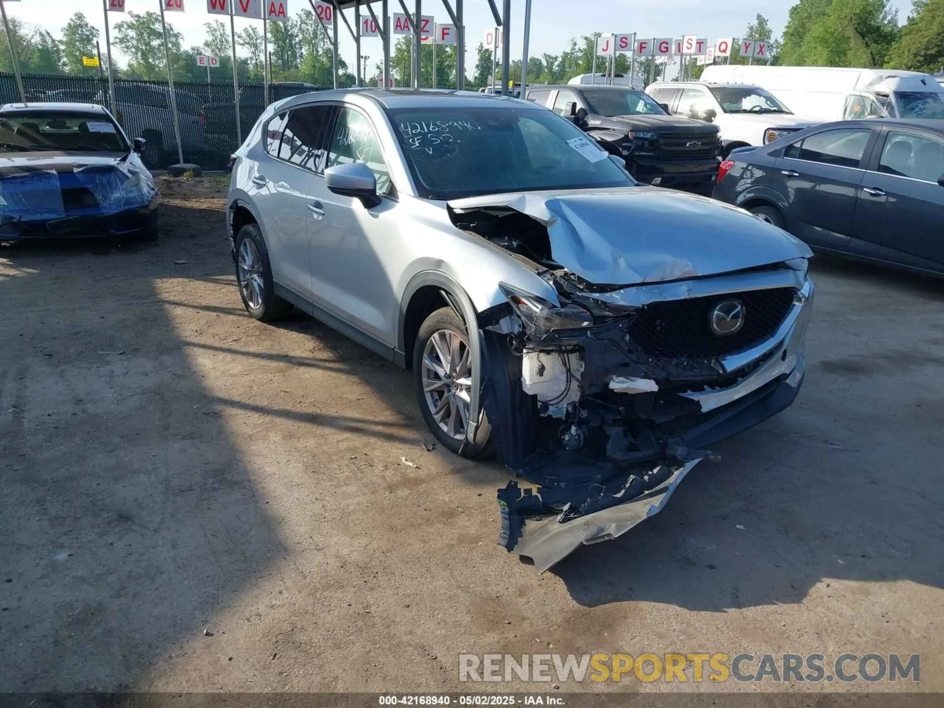 1 Photograph of a damaged car JM3KFADM9L0738837 MAZDA CX-5 2020