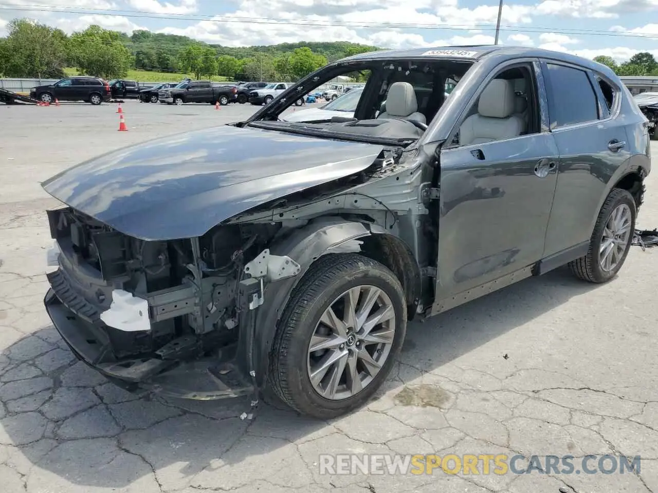 1 Photograph of a damaged car JM3KFADM9L0767772 MAZDA CX-5 2020