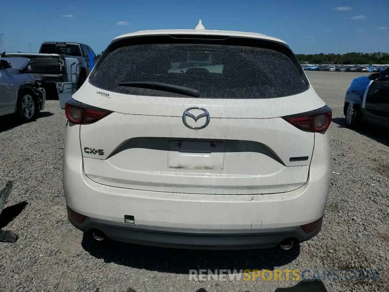6 Photograph of a damaged car JM3KFADM9L1775476 MAZDA CX-5 2020