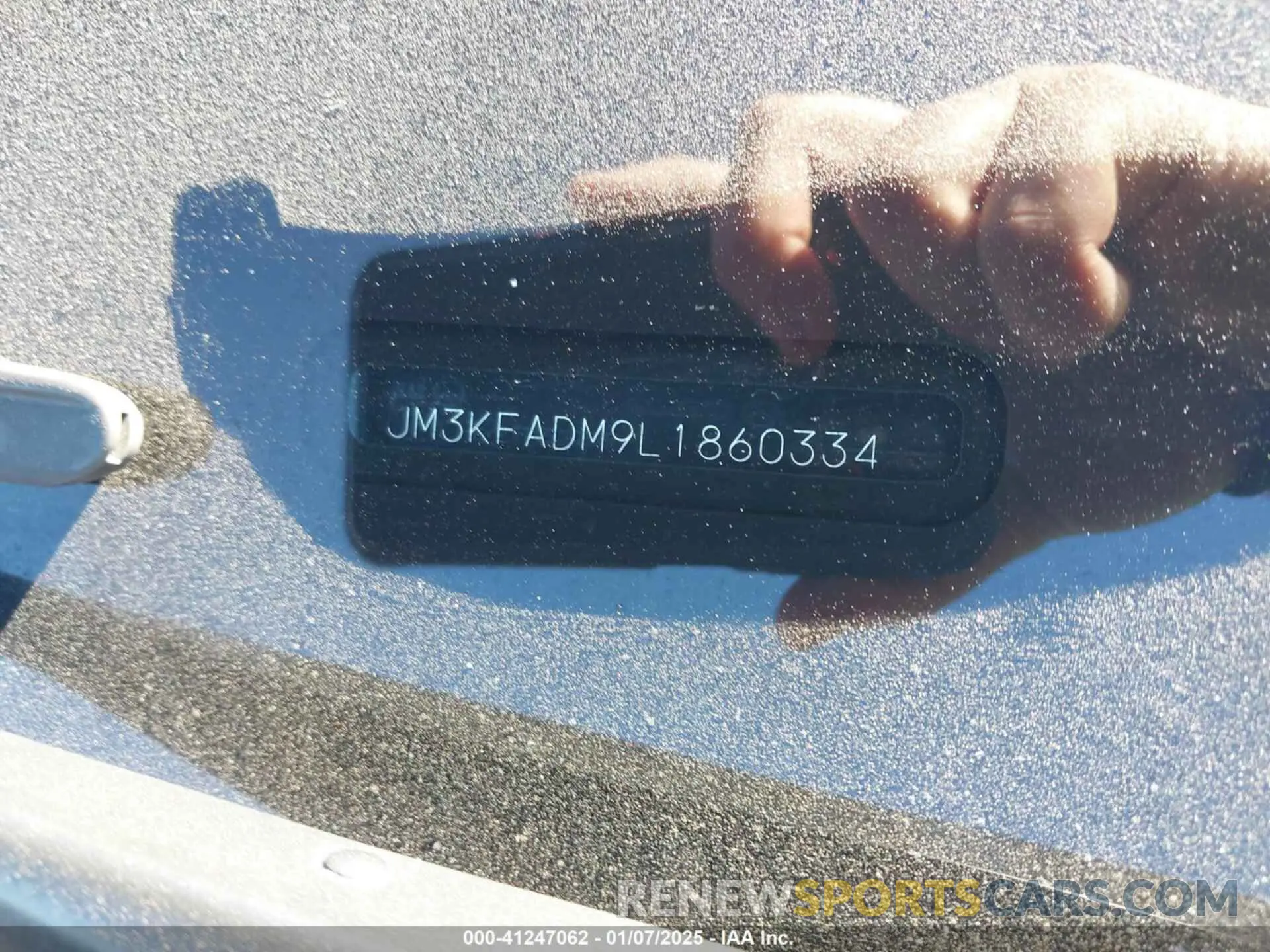 9 Photograph of a damaged car JM3KFADM9L1860334 MAZDA CX-5 2020