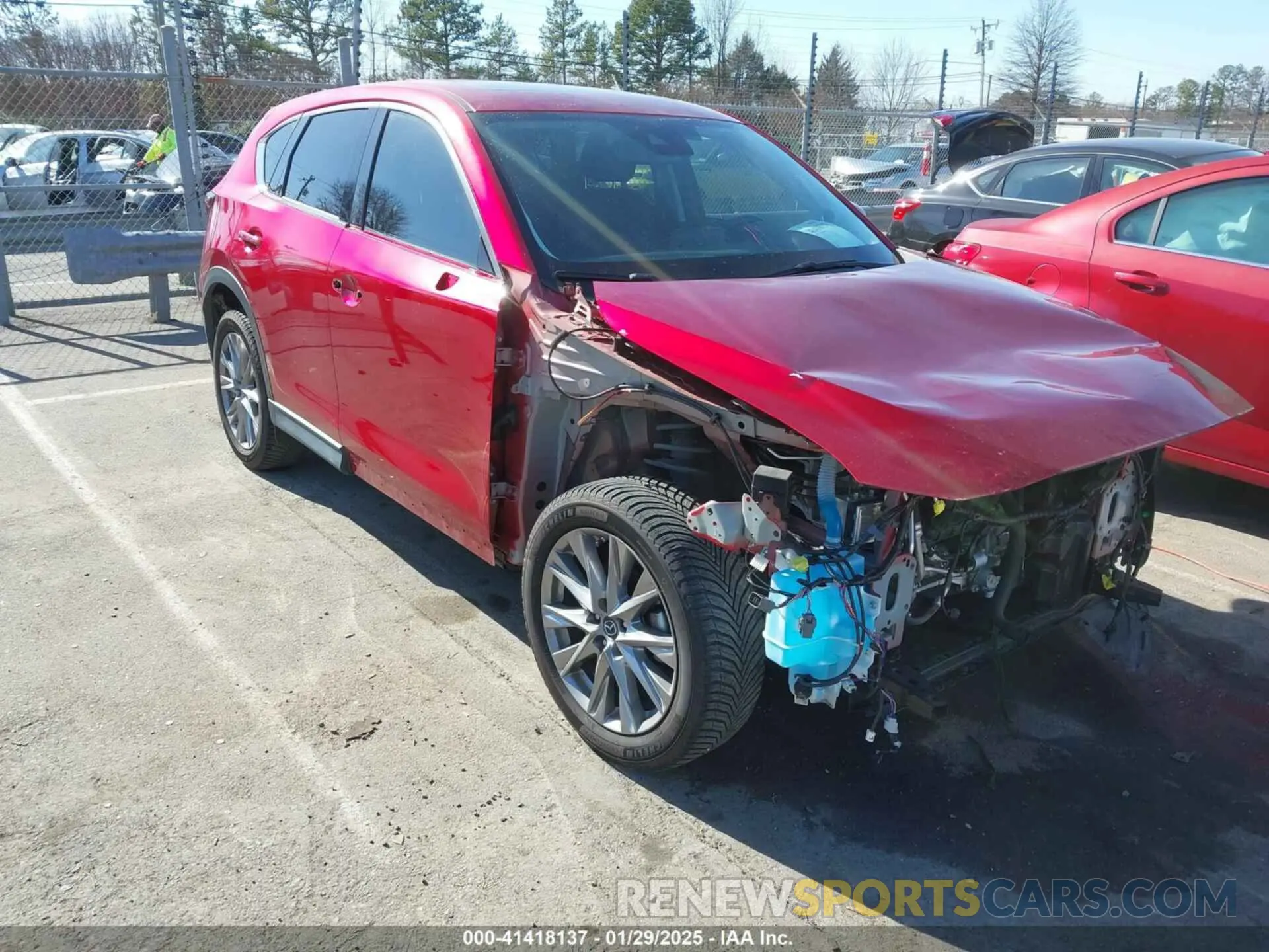1 Photograph of a damaged car JM3KFADMXL0780871 MAZDA CX-5 2020