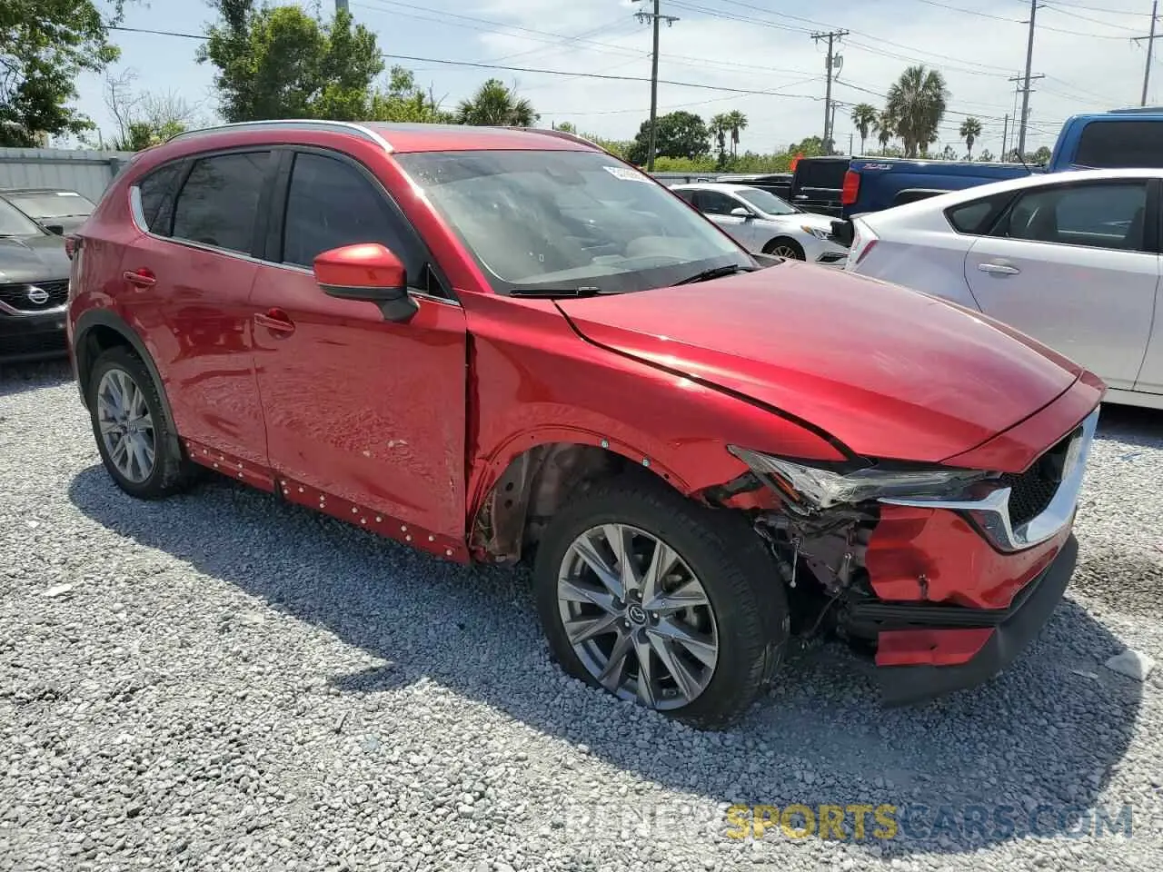 4 Photograph of a damaged car JM3KFADMXL0827249 MAZDA CX-5 2020