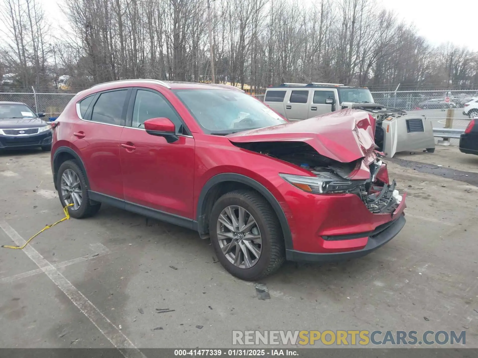 1 Photograph of a damaged car JM3KFADMXL0842026 MAZDA CX-5 2020