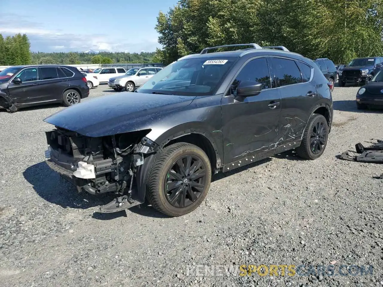 1 Photograph of a damaged car JM3KFBAY4L0847445 MAZDA CX-5 2020