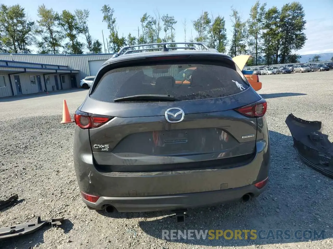 6 Photograph of a damaged car JM3KFBAY4L0847445 MAZDA CX-5 2020