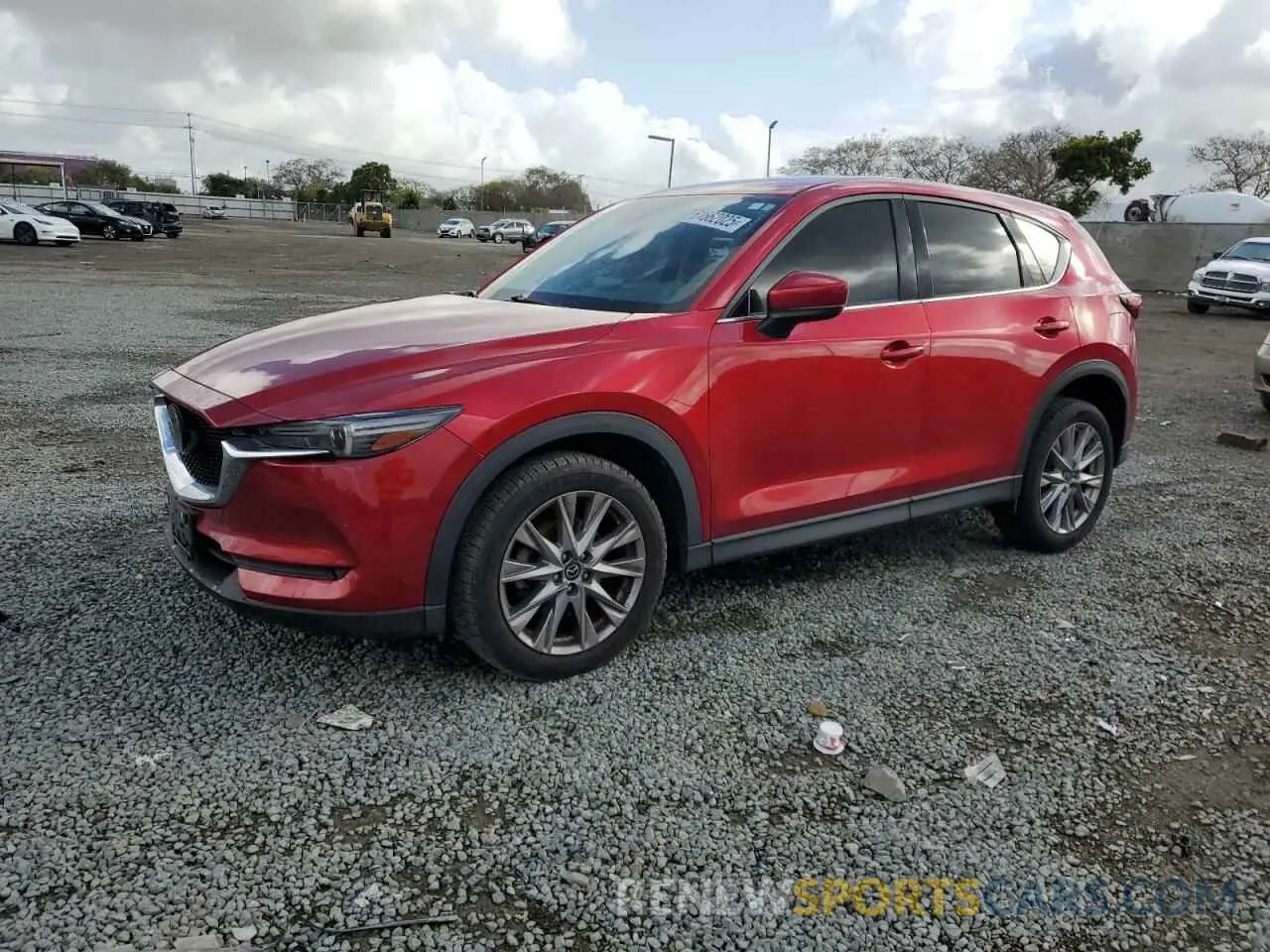 1 Photograph of a damaged car JM3KFBAY5L0741389 MAZDA CX-5 2020