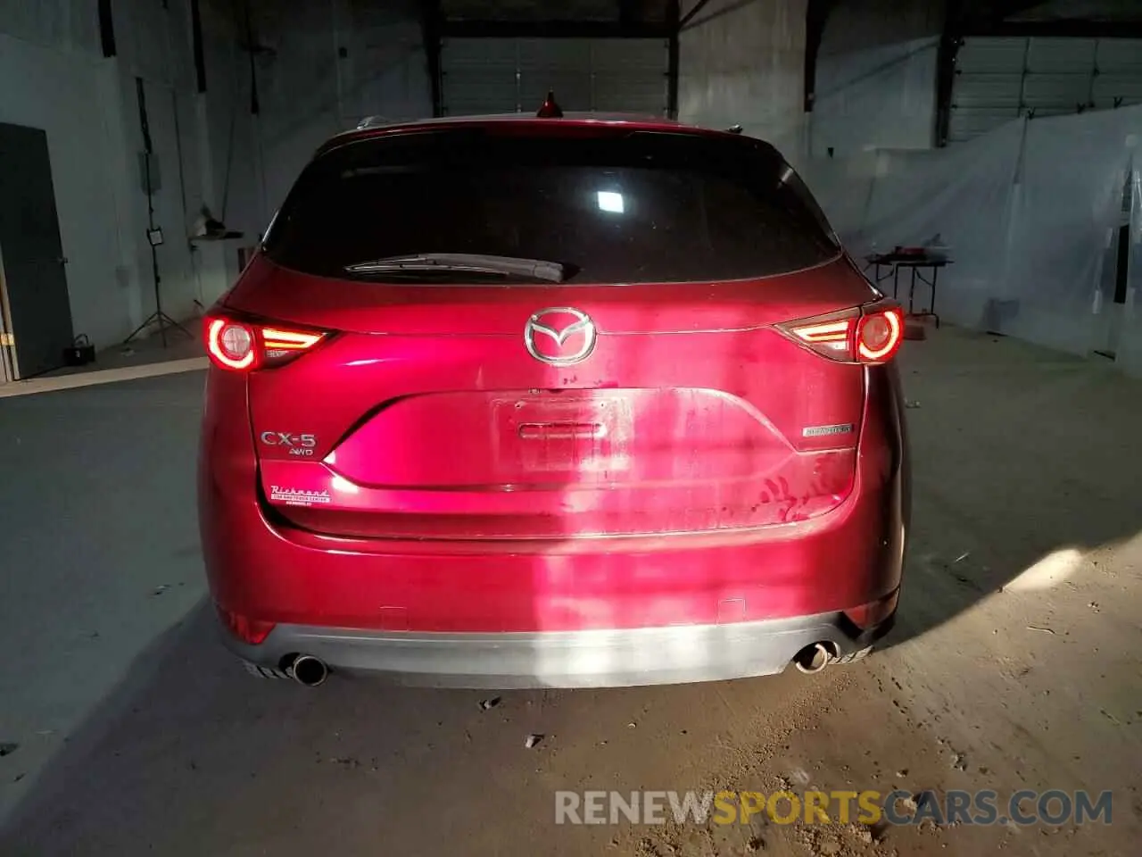 6 Photograph of a damaged car JM3KFBAY5L0848166 MAZDA CX-5 2020