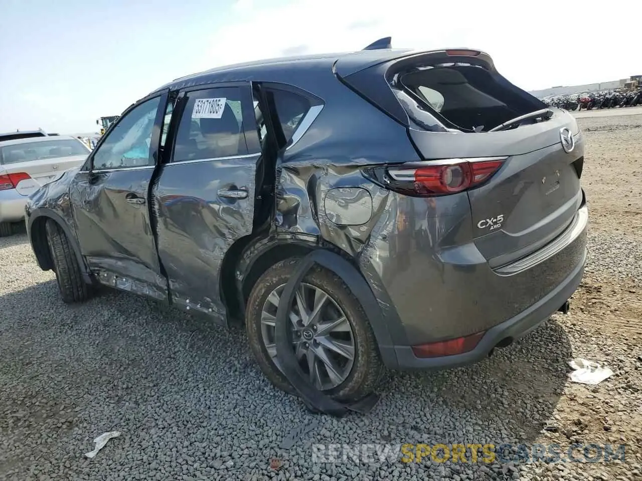 2 Photograph of a damaged car JM3KFBAY7L0814357 MAZDA CX-5 2020