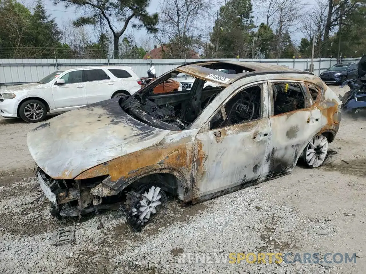 1 Photograph of a damaged car JM3KFBAYXL0834389 MAZDA CX-5 2020