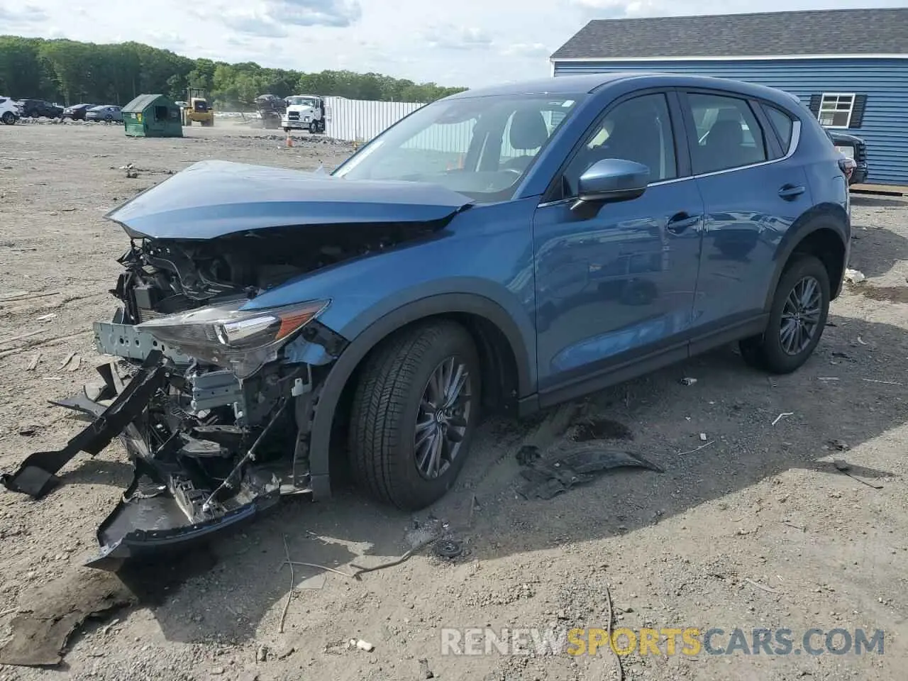 1 Photograph of a damaged car JM3KFBBM2L0752314 MAZDA CX-5 2020