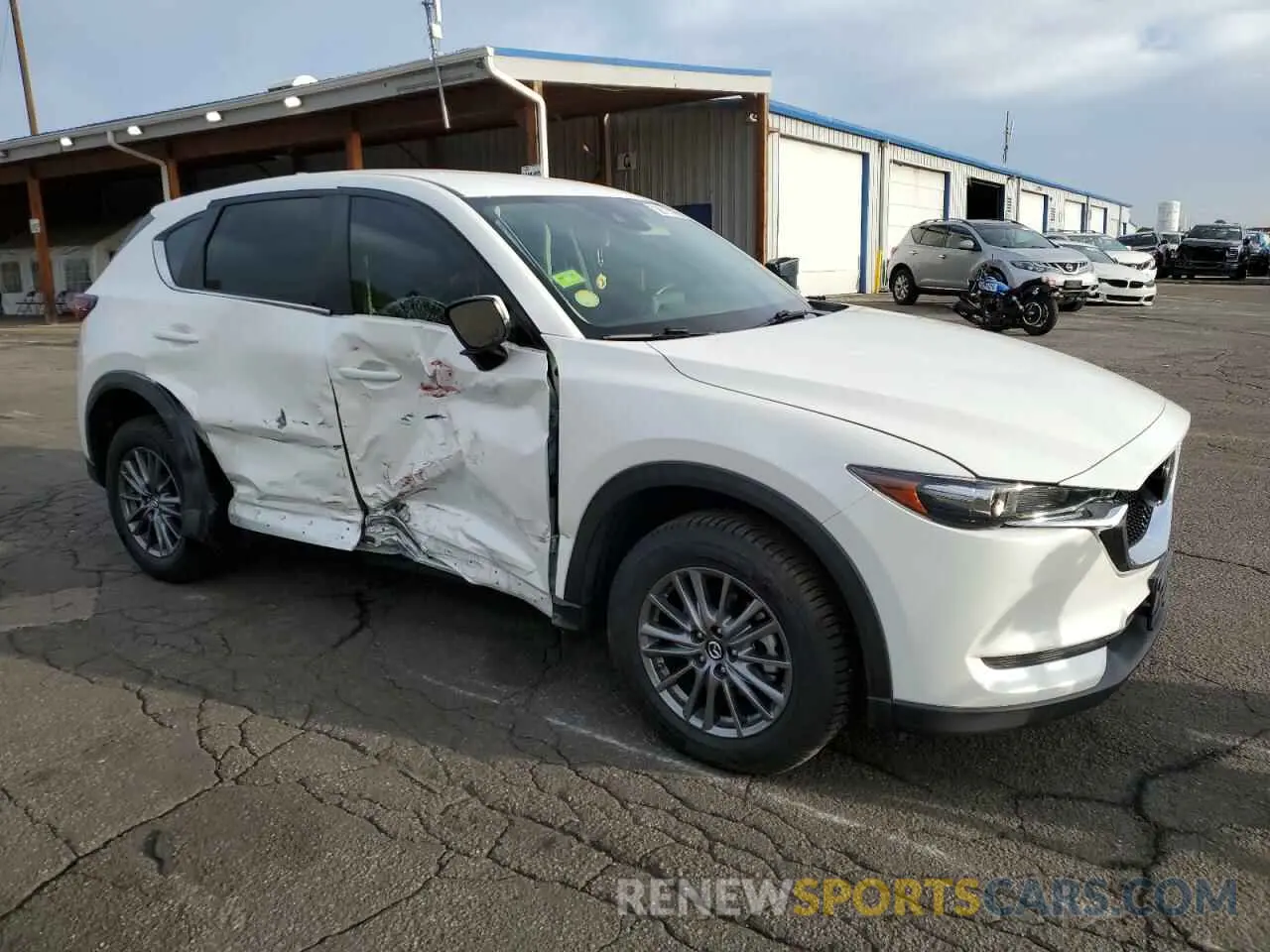 4 Photograph of a damaged car JM3KFBBM3L0762947 MAZDA CX-5 2020