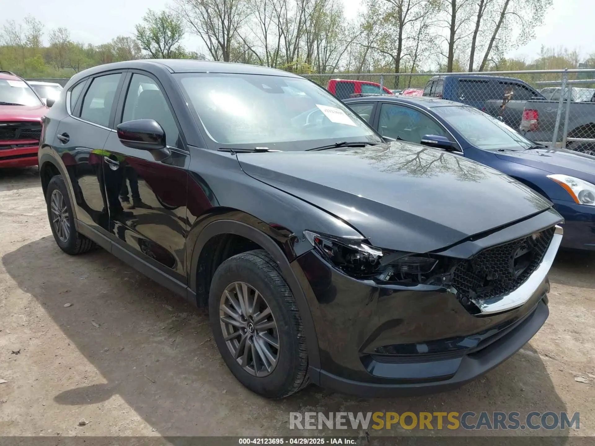 1 Photograph of a damaged car JM3KFBBM3L0860604 MAZDA CX-5 2020