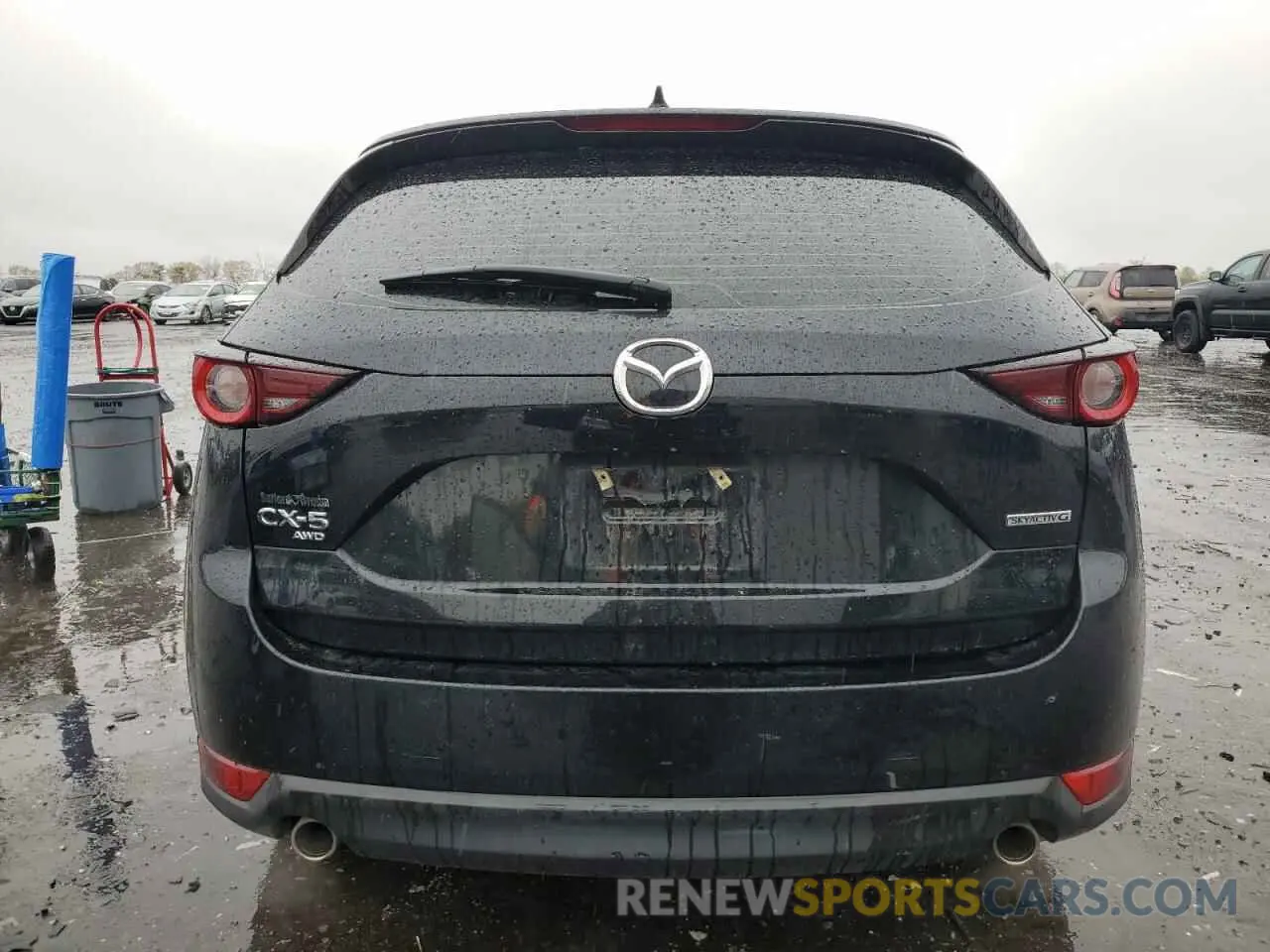 6 Photograph of a damaged car JM3KFBBM8L0740443 MAZDA CX-5 2020