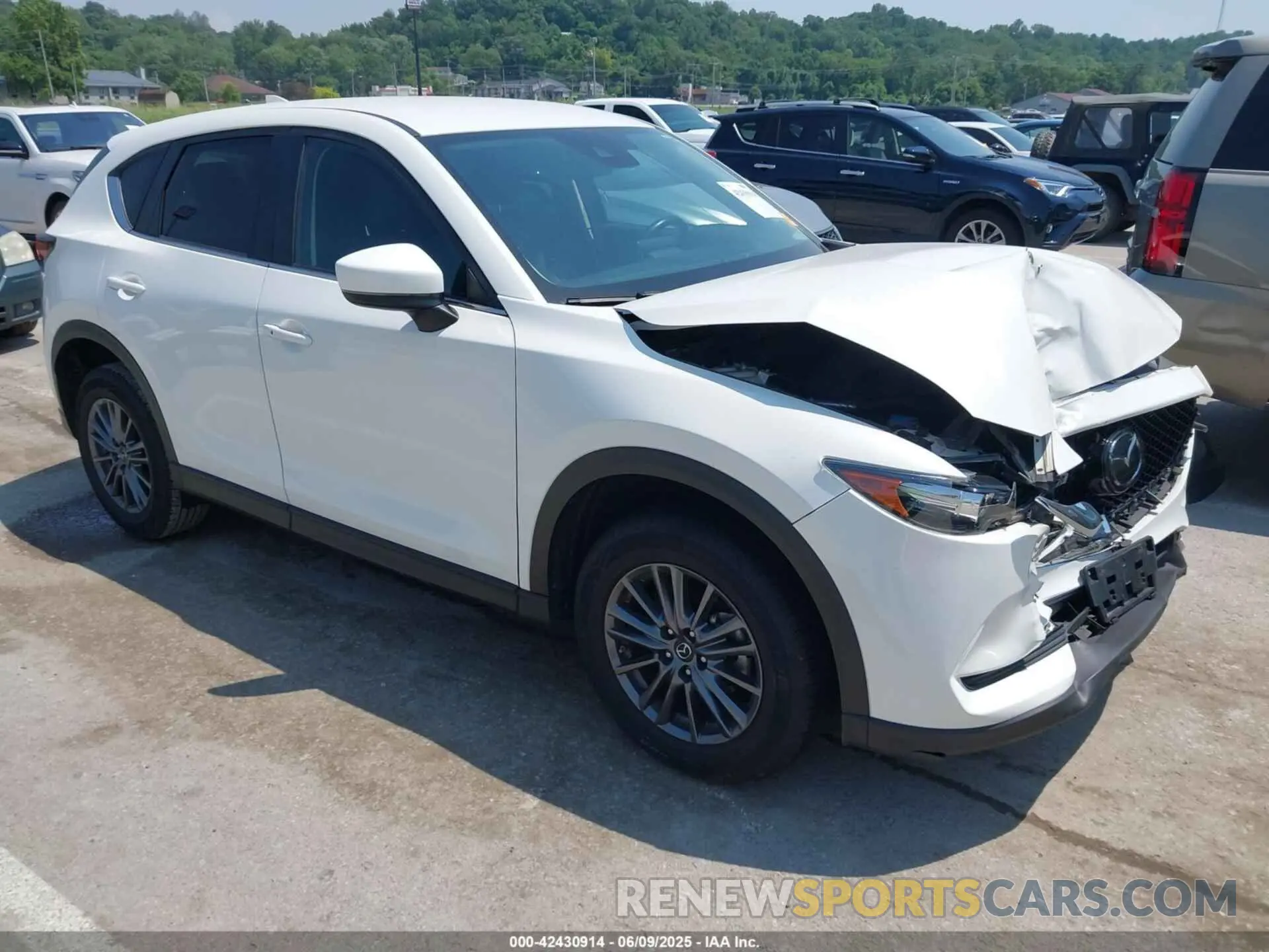 1 Photograph of a damaged car JM3KFBCM0L0749345 MAZDA CX-5 2020