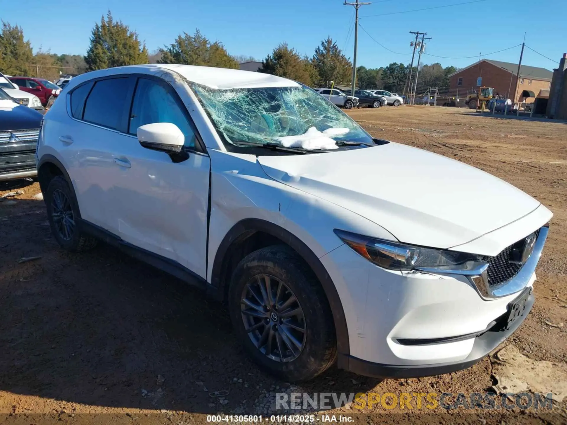 1 Photograph of a damaged car JM3KFBCM0L0828207 MAZDA CX-5 2020