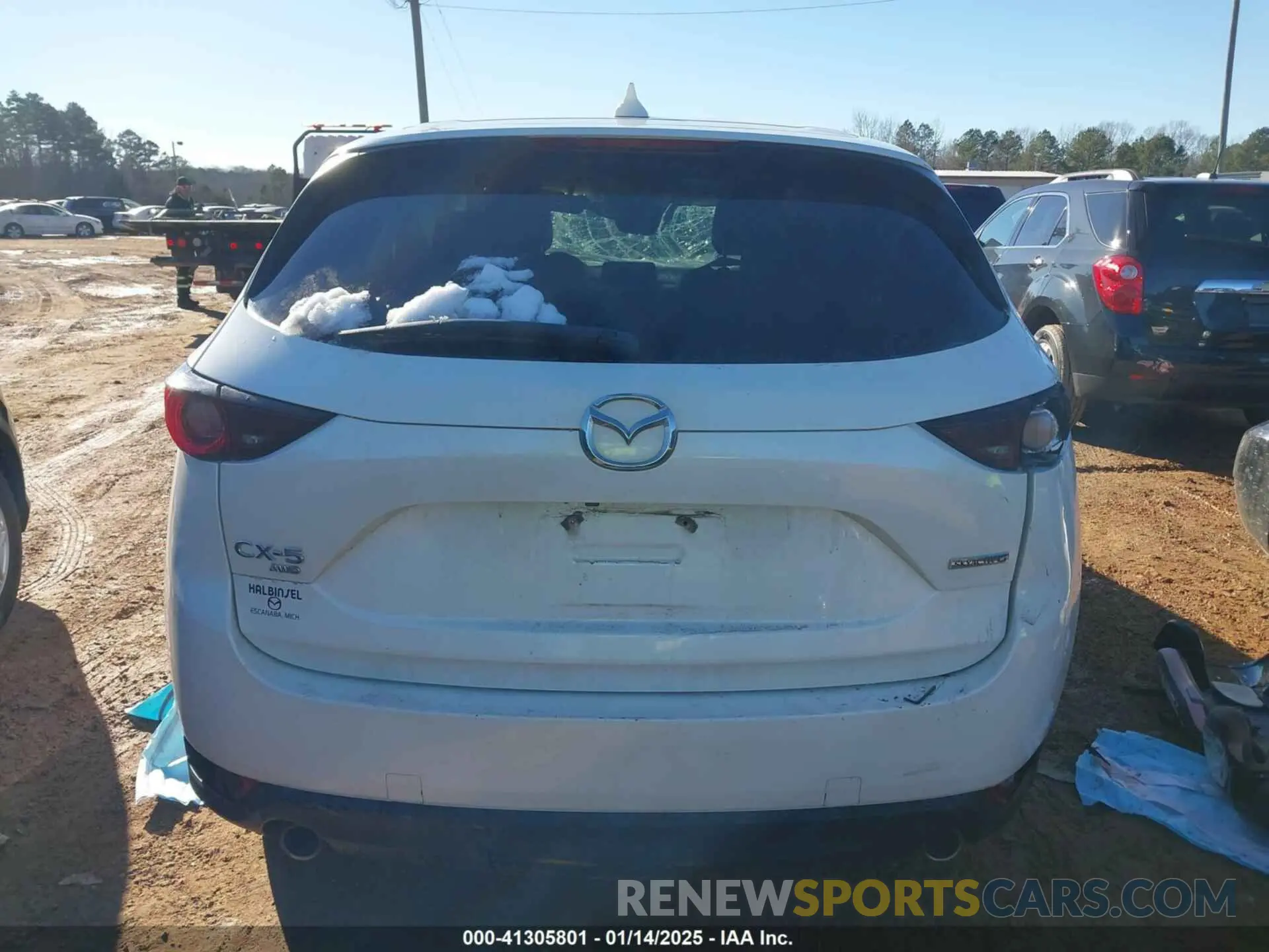 16 Photograph of a damaged car JM3KFBCM0L0828207 MAZDA CX-5 2020