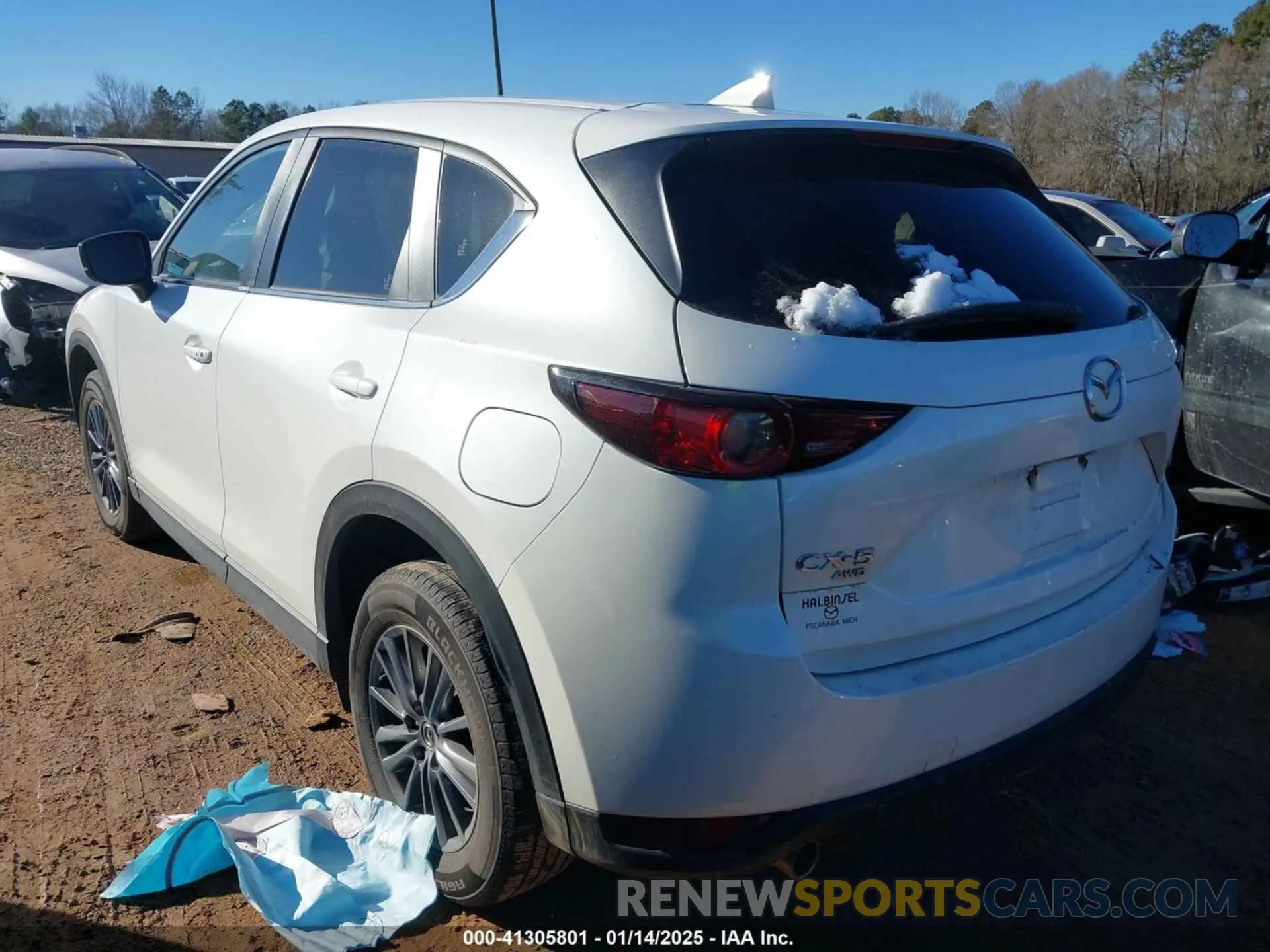 3 Photograph of a damaged car JM3KFBCM0L0828207 MAZDA CX-5 2020