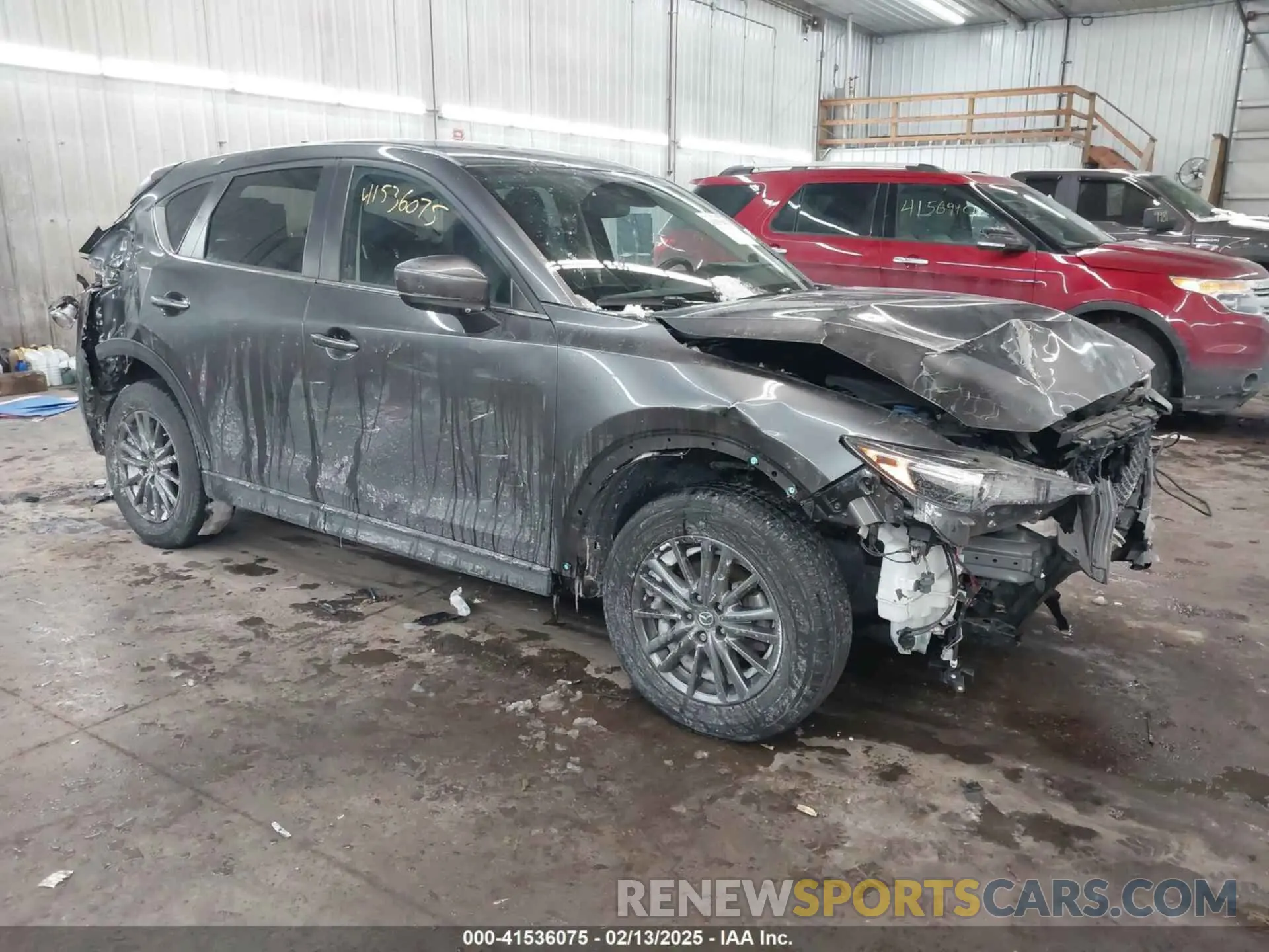1 Photograph of a damaged car JM3KFBCM0L0843242 MAZDA CX-5 2020